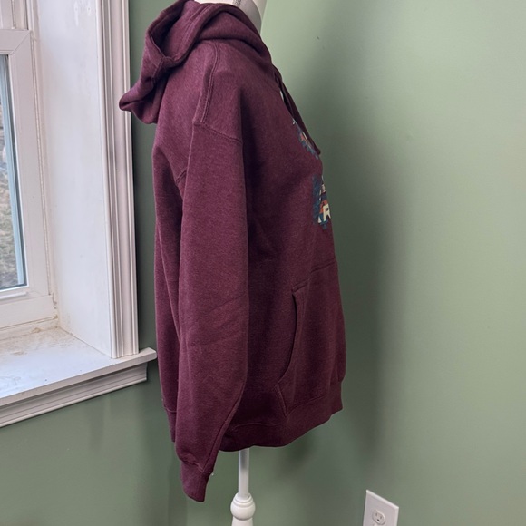 NWOT Ariat Maroon Hoodie medium - Picture 5 of 6